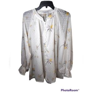 MissLook xl floral blouse